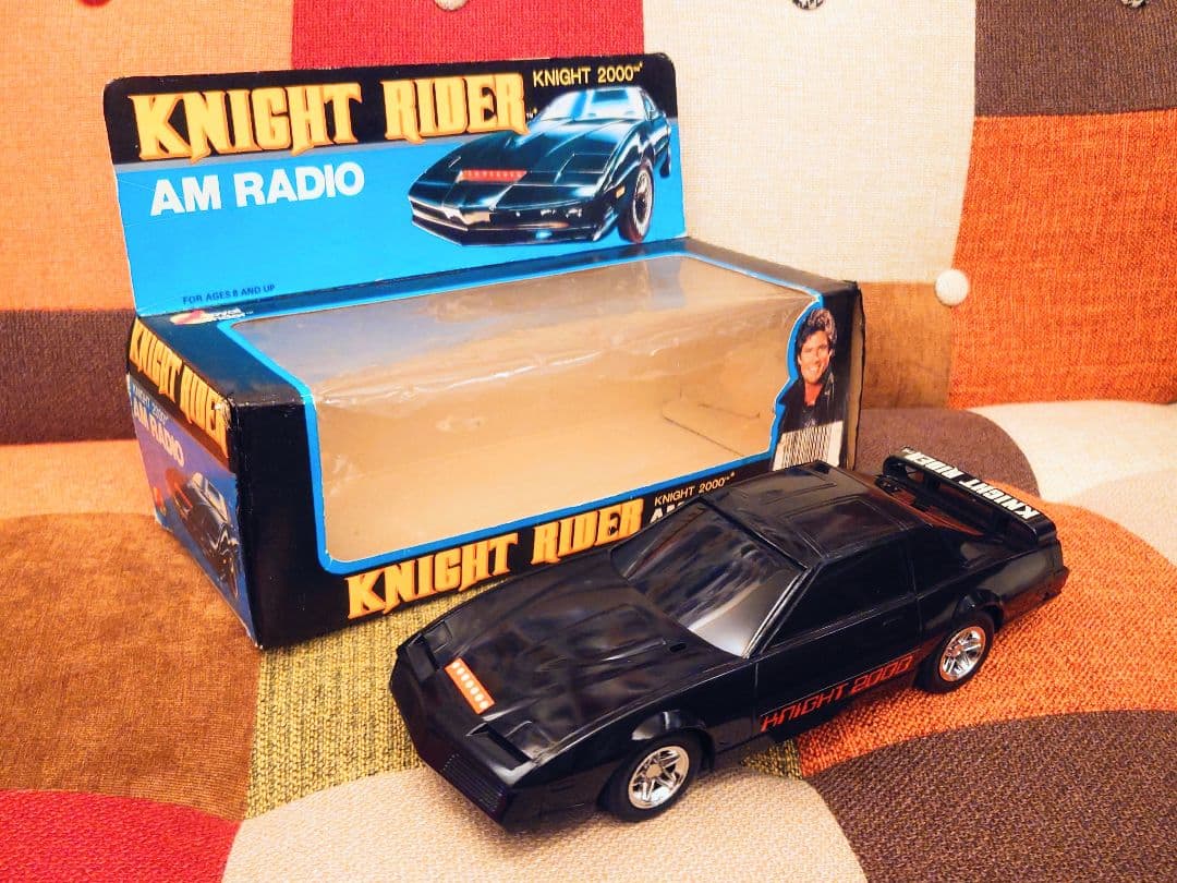 【サチ】当時物・ナイト2000・AMラジオ・ナイトライダー・トランザム