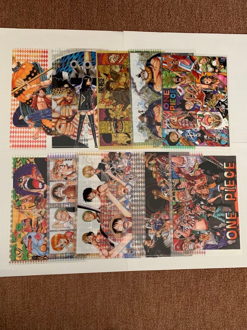 ワンピース　大宴会フェアA5 クリアファイル