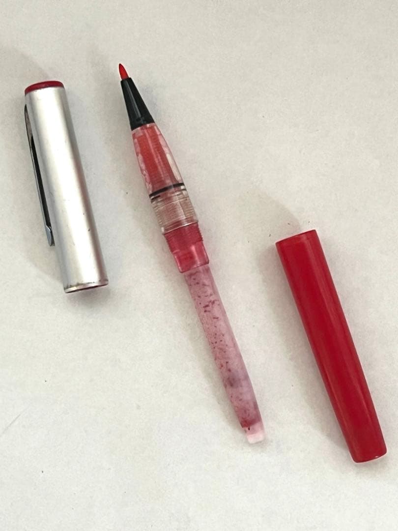 ①プラチナ万年筆 ソフトペン S-600 廃番 廃盤 昭和レトロ　激レア　希少