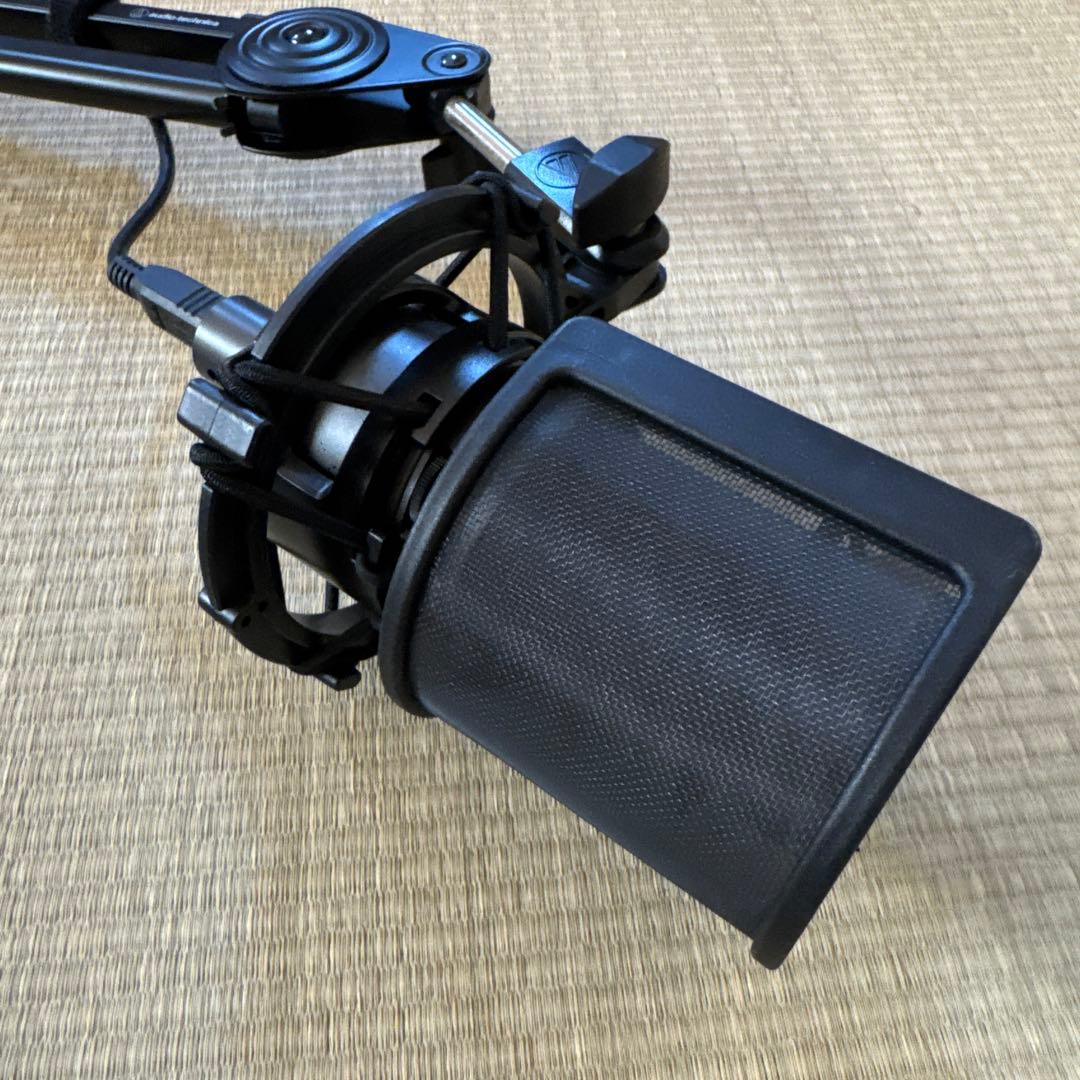 audio-technica AT2020 USB+ マイクアーム