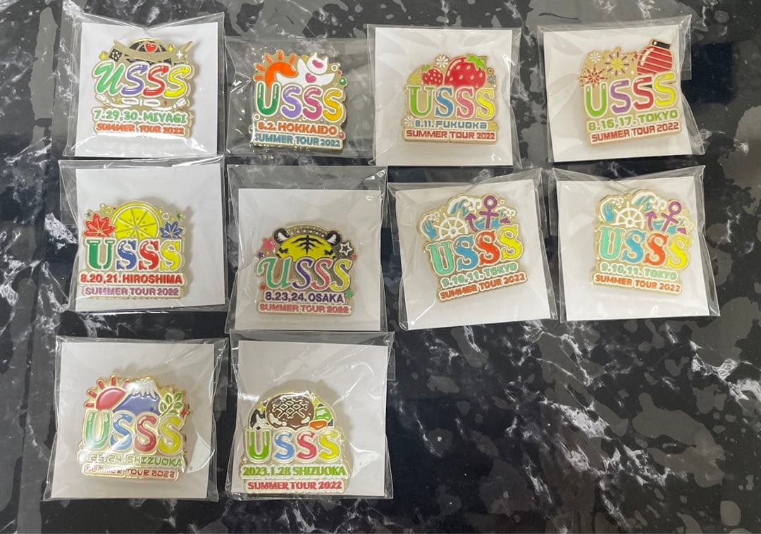 浦島坂田船 夏ツアー2022 入場者特典 ピンバッジ