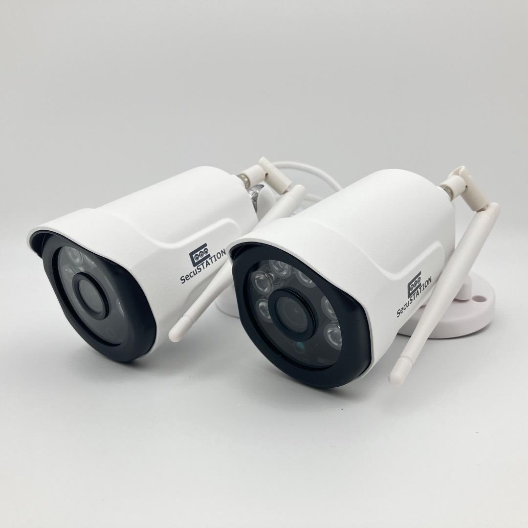 SecuSTATION 防犯カメラ SC-DD85W 増設用 パレット型 2点