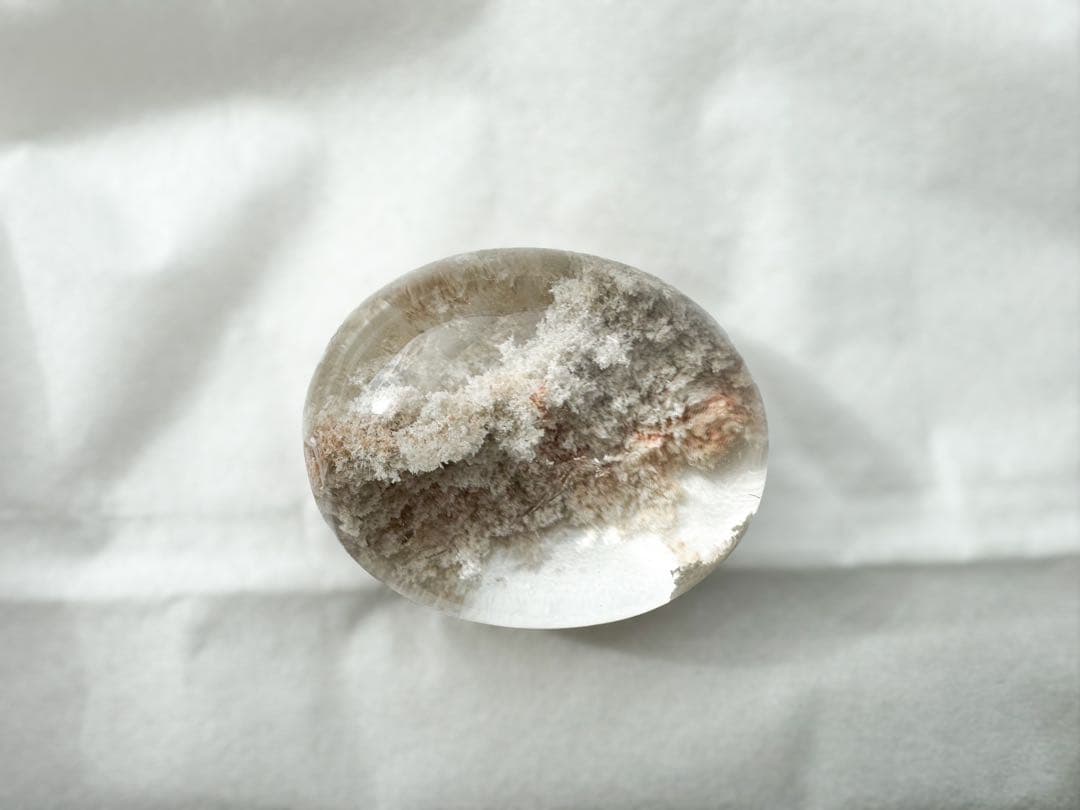 ホワイトガーデンクォーツ　タンブル