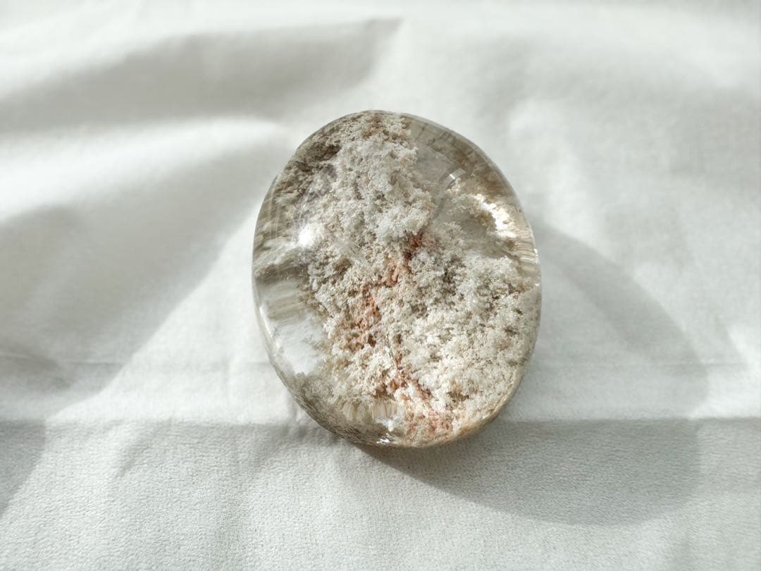 ホワイトガーデンクォーツ　タンブル