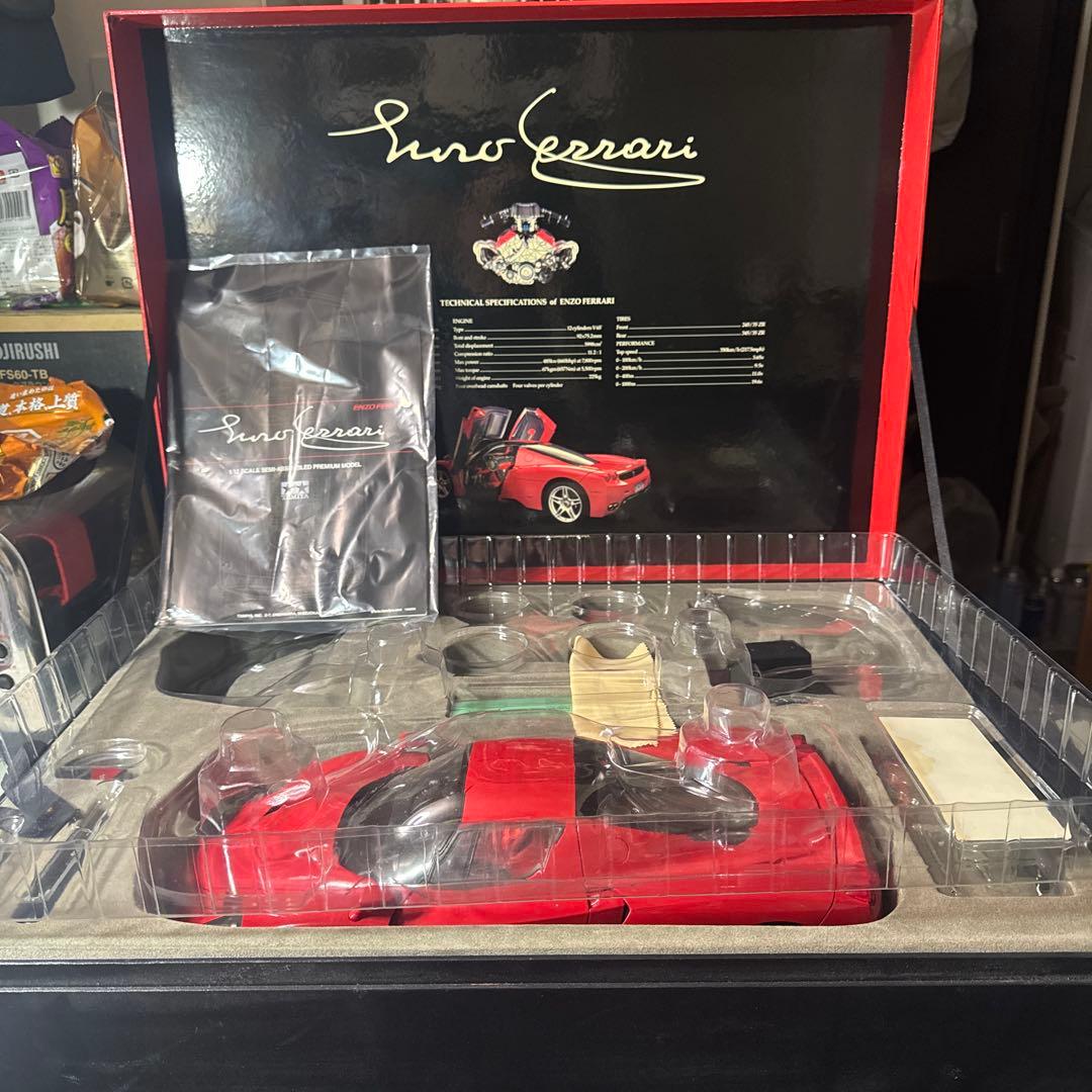 【中古品】タミヤ　1/12 エンツォフェラーリ　ミニカー