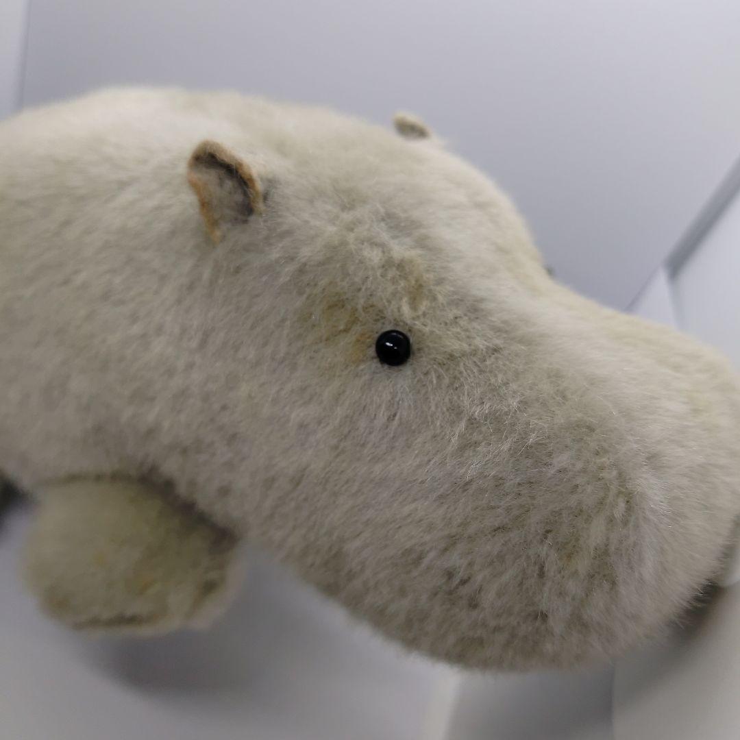 カバのぬいぐるみ　TINY ZOO タイニーズー　タグ付き　昭和購入当時品