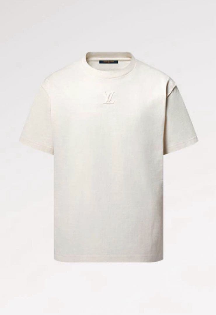 ルイヴィトン　ロゴTシャツ　ホワイト
