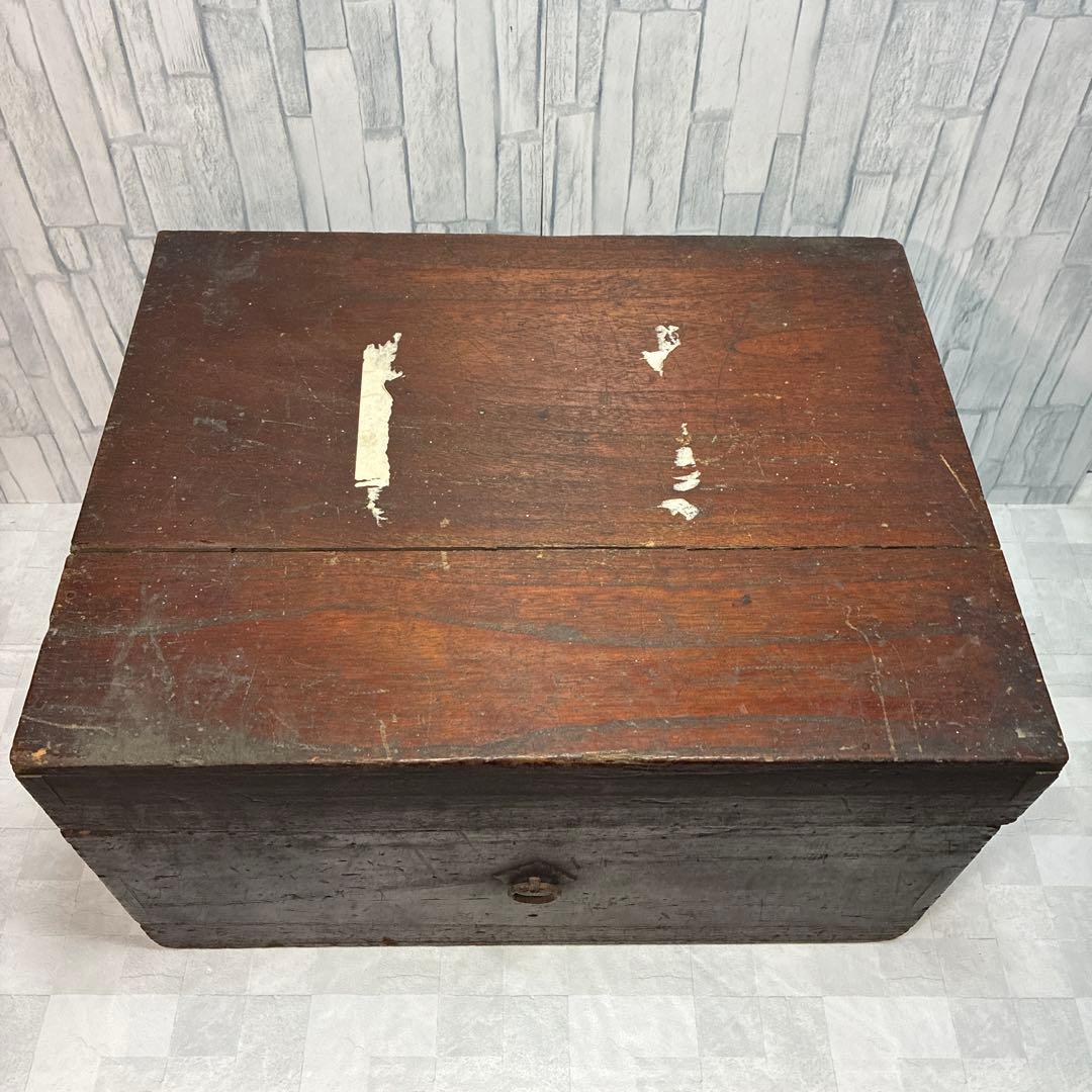 古道具 小物入れ 引出し 骨董 明治 当時物 時代物 木製 レトロ 鍵なし