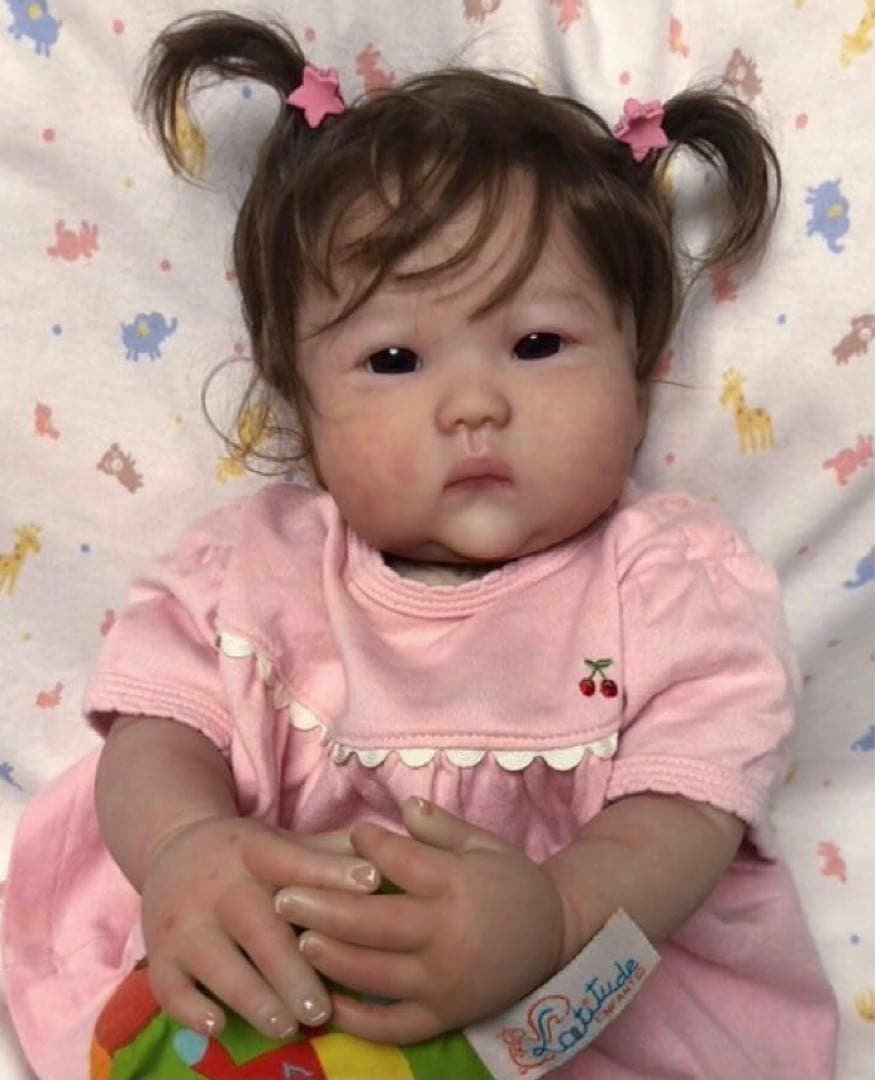 *・゜゜・*:.日本人の女の子　リボーンドール.。.:*・゜゜・*