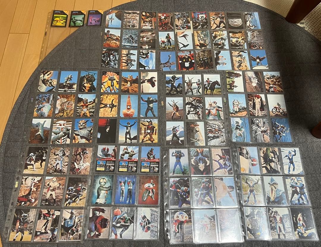 復刻カルビー仮面ライダーカード