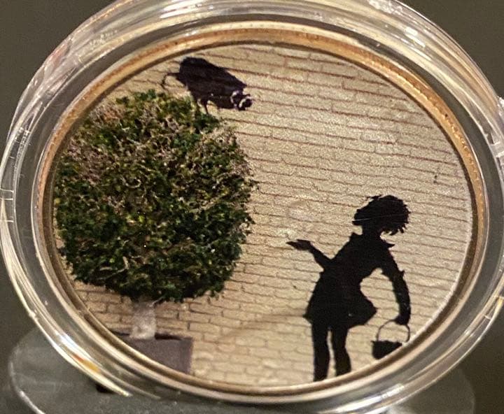 アメリカ硬貨　バンクシー