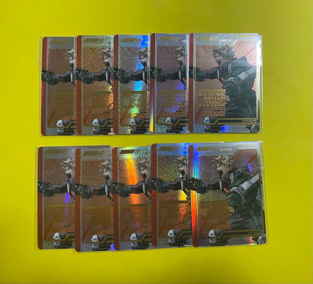 僕のヒーローアカデミア　コレクションカード　爆豪