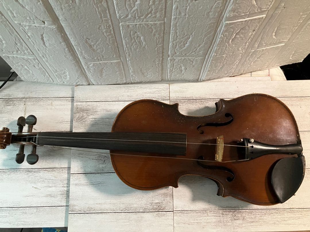 木製ブラウンバイオリン本体
