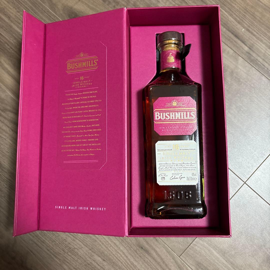 ブッシュミルズ 16年 シングルモルト 700ml