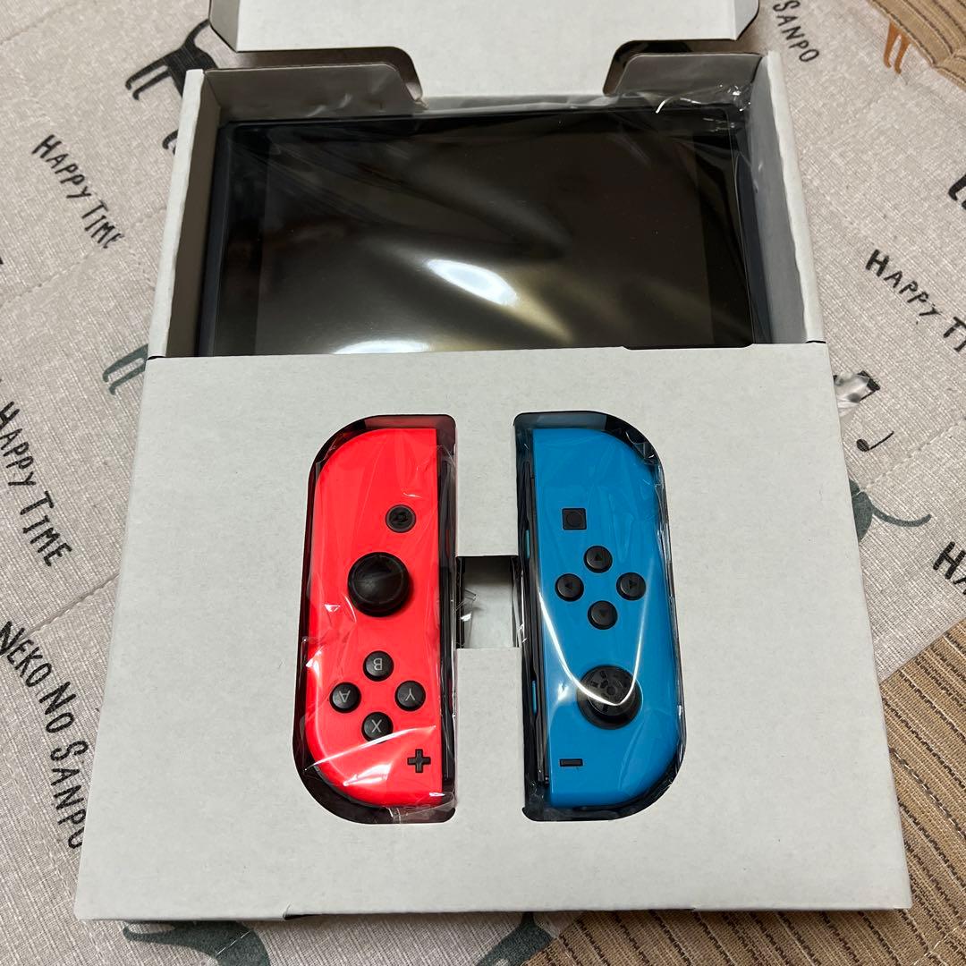 Nintendo Switch 本体 赤/青 有線LANアダプタ付き