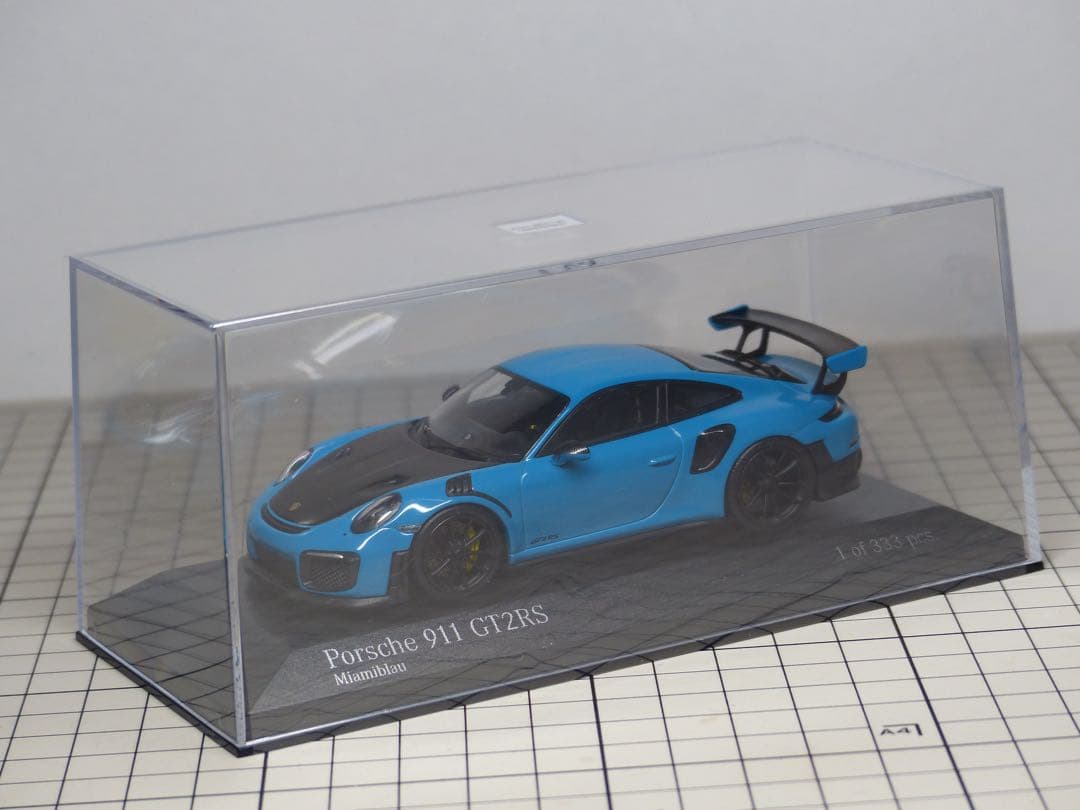 MINICHAMPS ミニチャンプス 991.2 GT2RS マイアミブルー