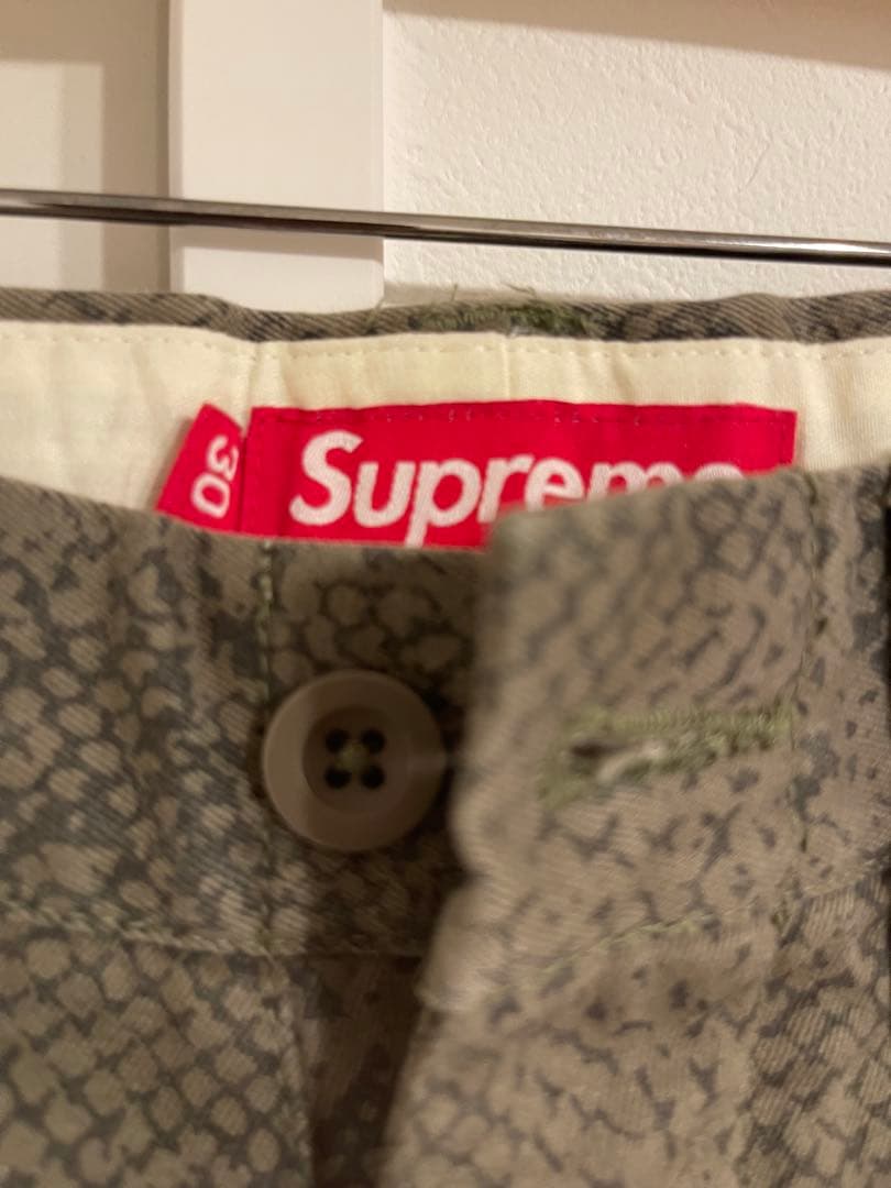 ぶ*ょ様 Supreme Snake Print Chino Pant \"Oli