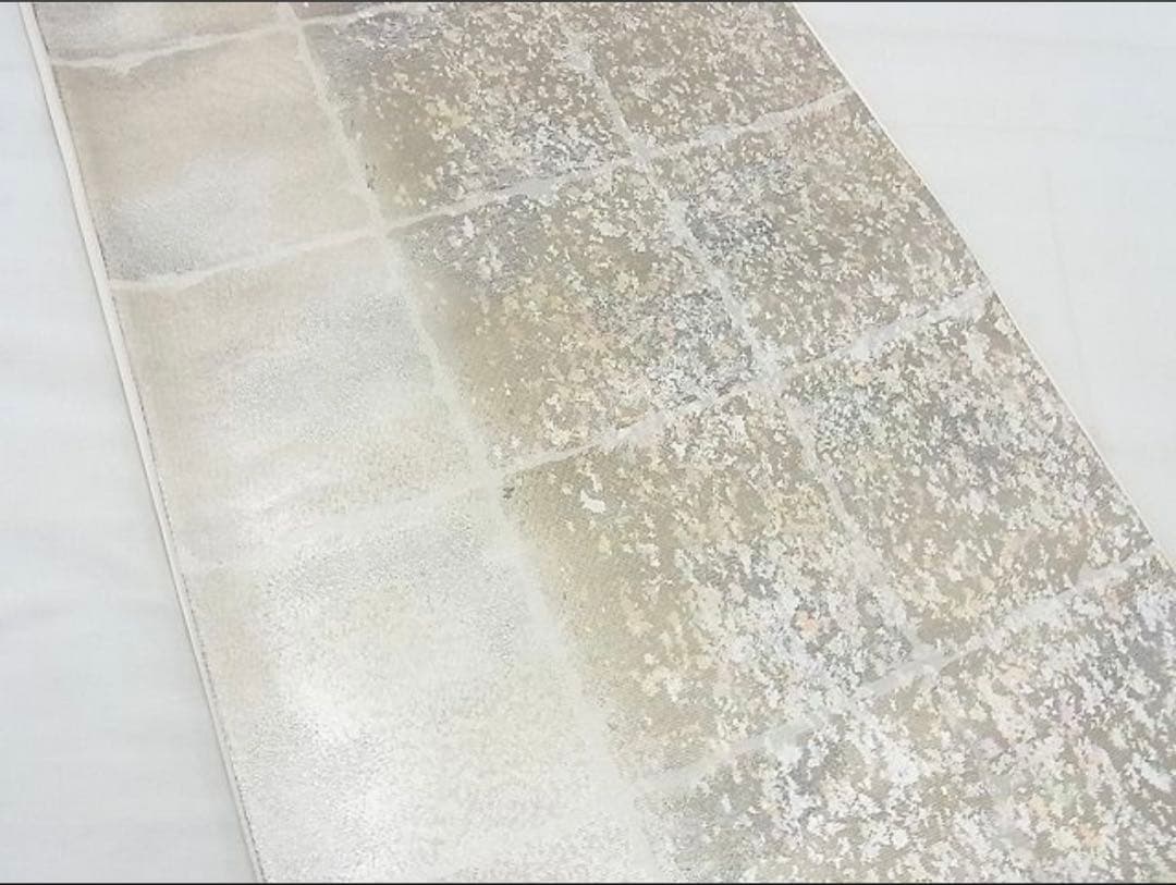 振袖 フルセット6点サイズM〜Ｌ駒刺繍　松竹梅立波花文　金彩　正絹