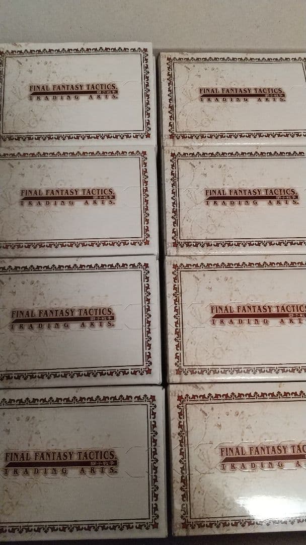 ★ファイナルファンタジータクティクス 獅子戦争 トレーディングアーツ1BOX