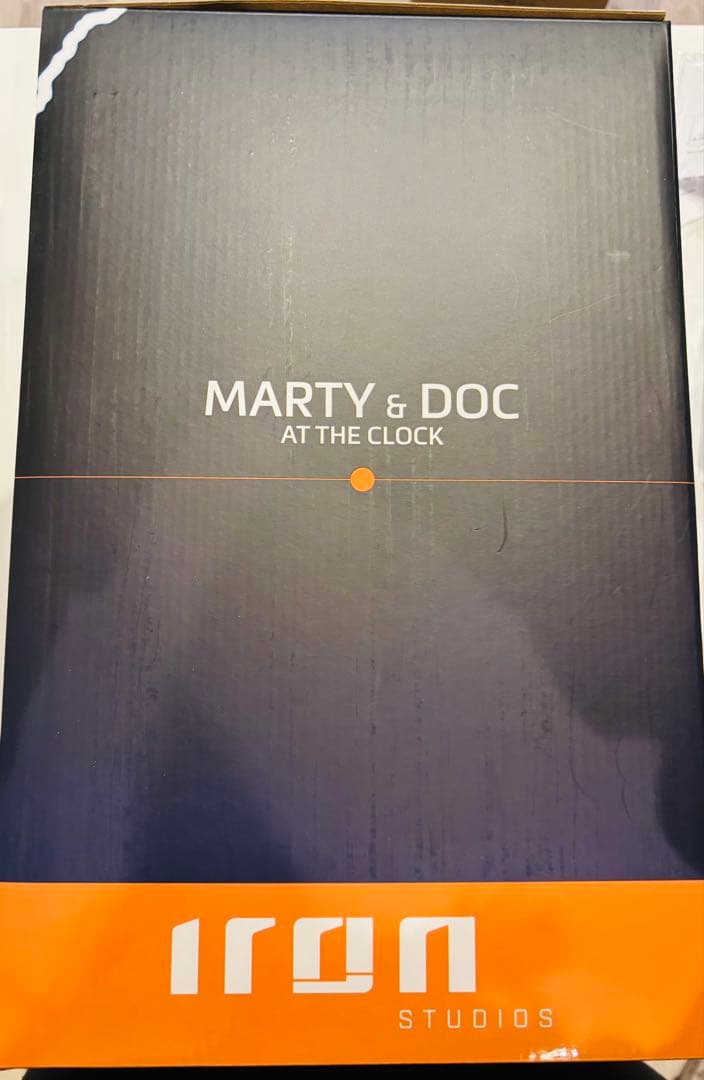 【希少】アイアンスタジオ バックトゥザフューチャー フィギュア 時計台
