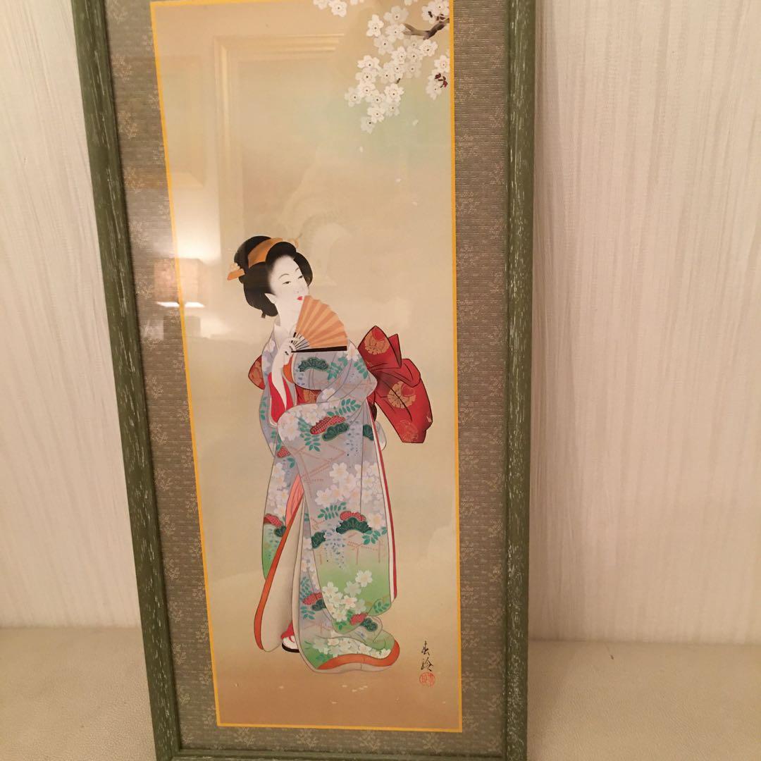 桜の舞小西春玲版画