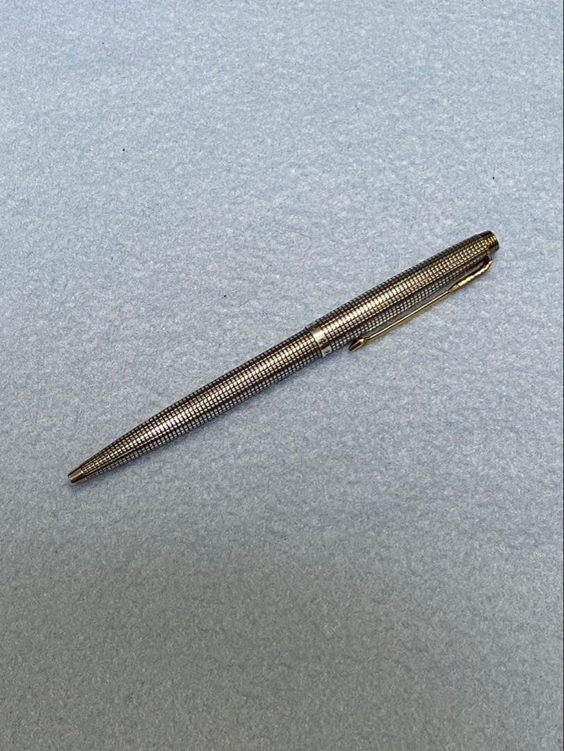 パーカー　ボールペン　スターリングシルバー