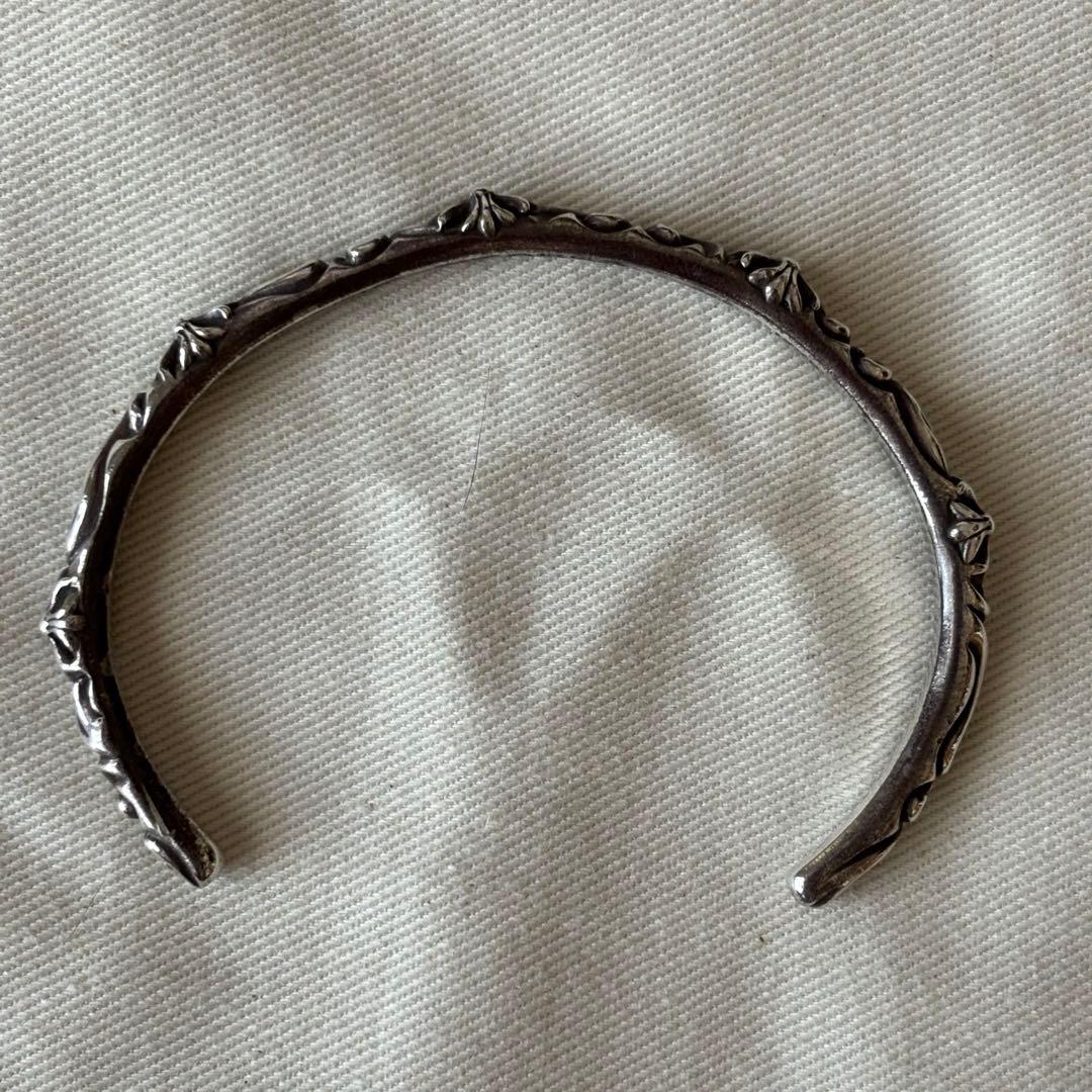 クロムハーツ Chrome Hearts SBT バングル シルバー 925 M