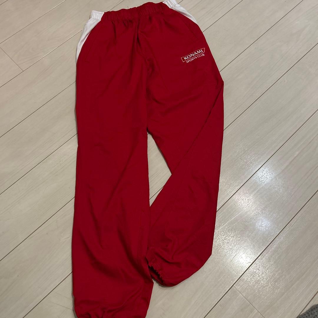 さっしー Mizuno KONAMI スポーツウェア M 白/赤 Mサイズ