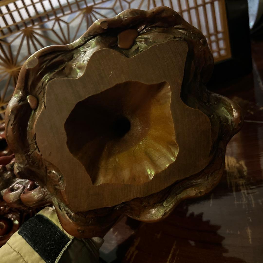 龍の香炉　五本爪　縁起物 龍神　風水　珠掴龍五爪龍