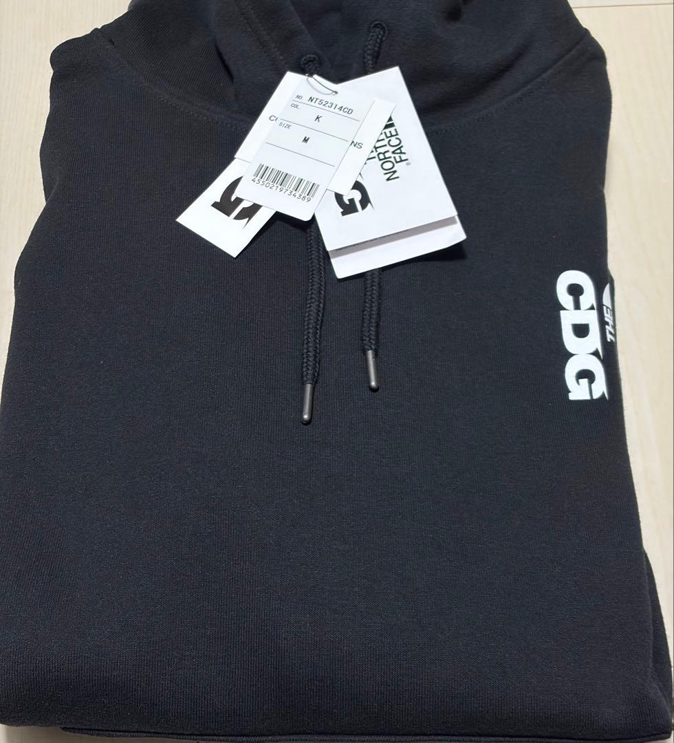 新品 ノースフェイス CDG コラボ フーディー パーカー