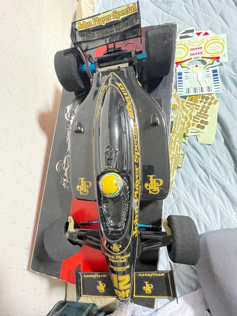f104 Lotus 97T アイルトン・セナ 1/10 デカール残付き