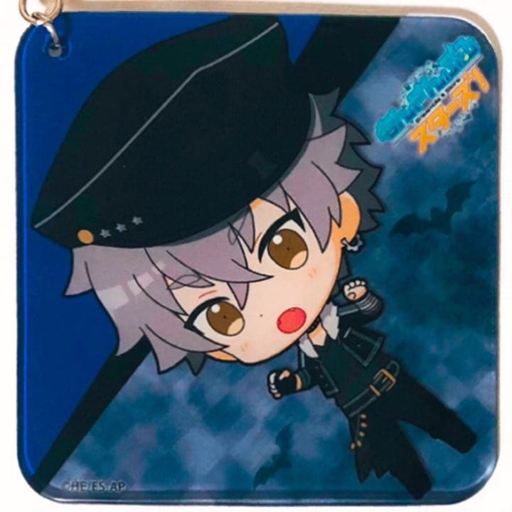 新品★あんスタ【零＆薫＆晃牙】カラオケの鉄人★ふにふにコースター型ストラップ