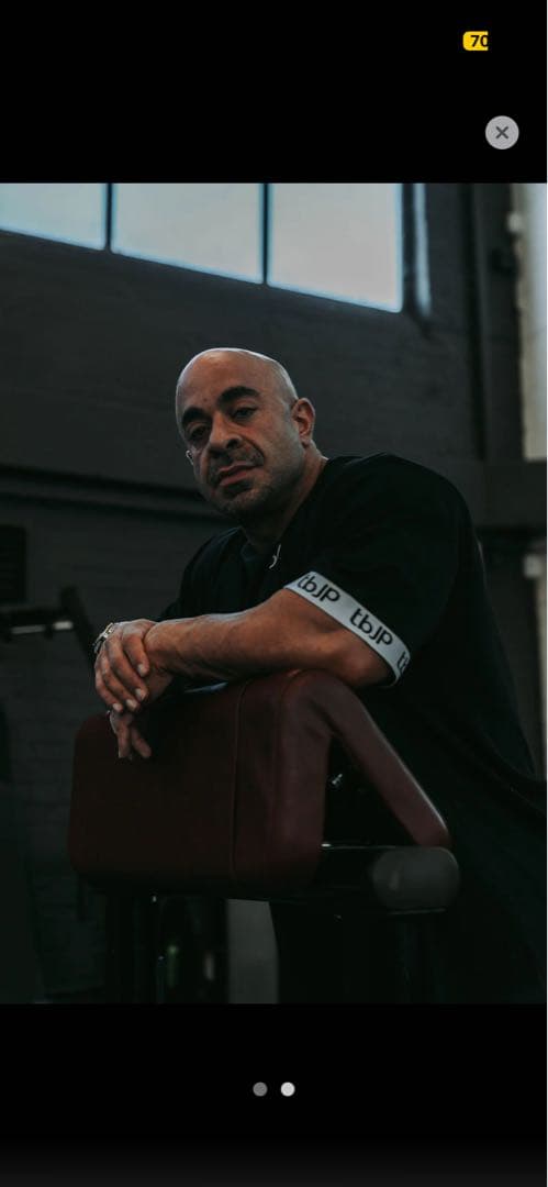 tbjp tシャツ　ブラック xl