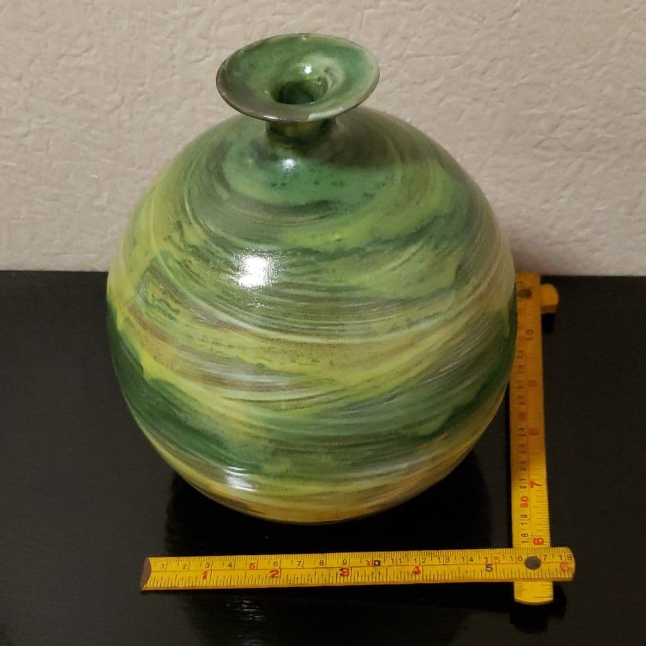 彩壺　常滑　加藤嘉明造