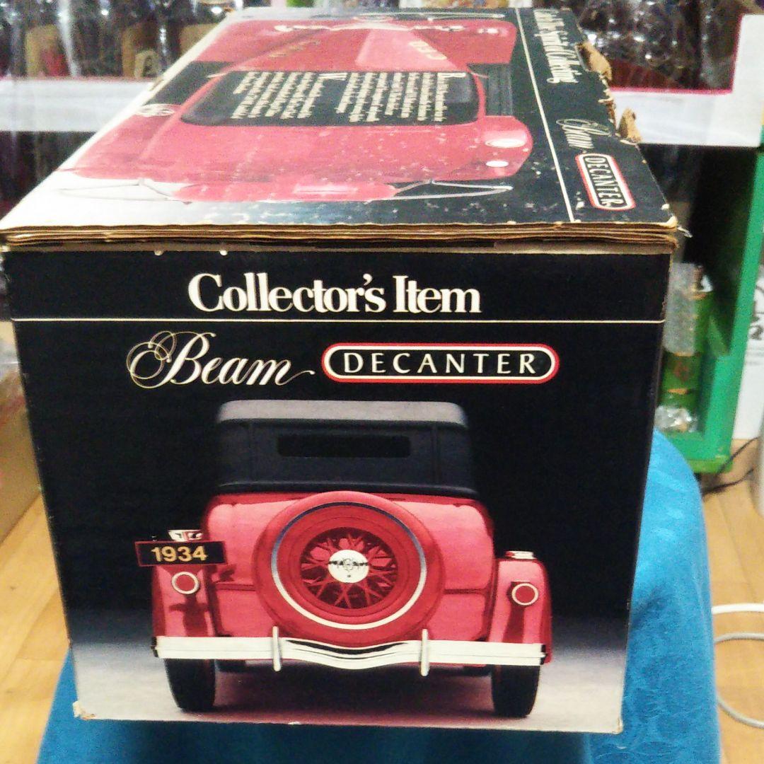 激超レトロ総発売元ニッカウヰスキー株バーボン入りクラシックカー赤消防車専用箱入り