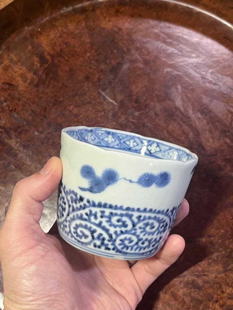 そば猪口　古伊万里　蛸唐草　松竹梅　蕎麦猪口　民藝　民芸　蕎麦猪口コレクション