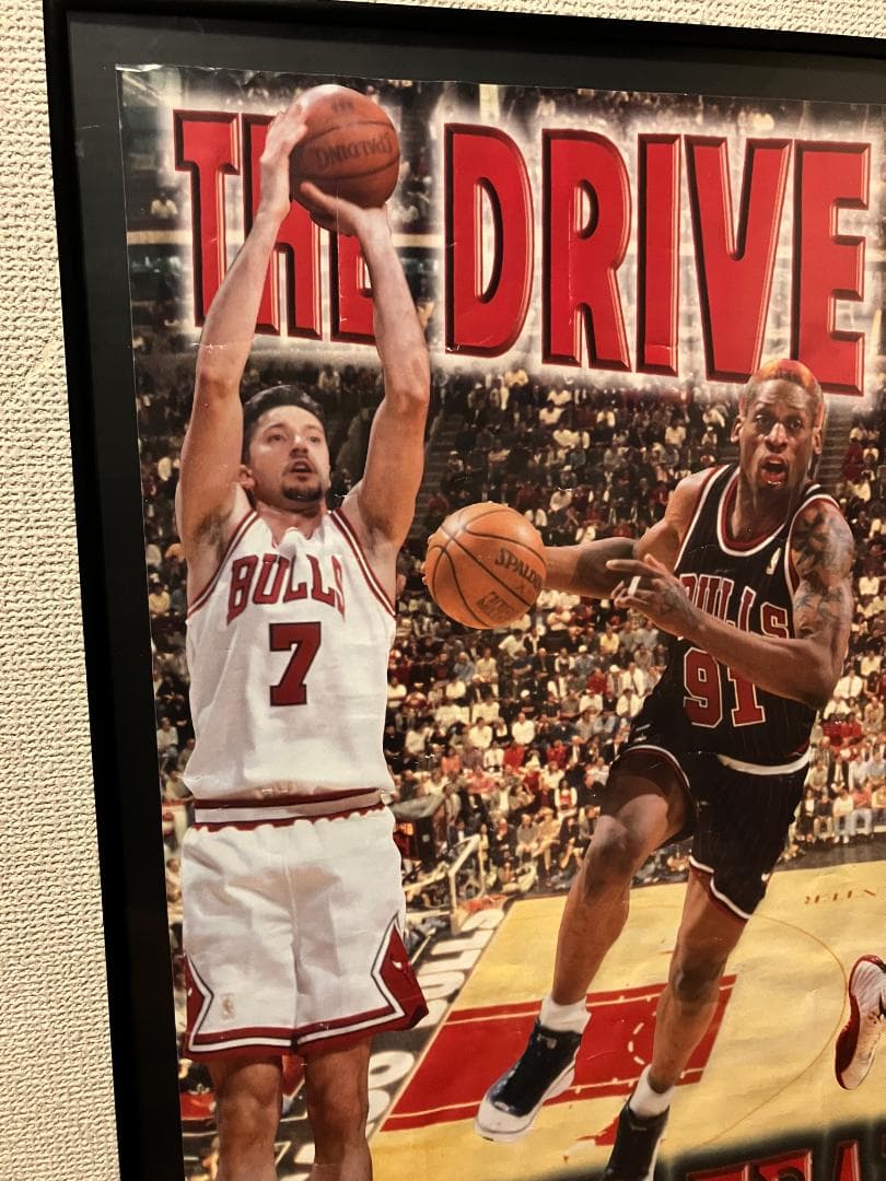 97年★NBA公式「STARLINE」ジョーダン BULLS ブルズ ポスター