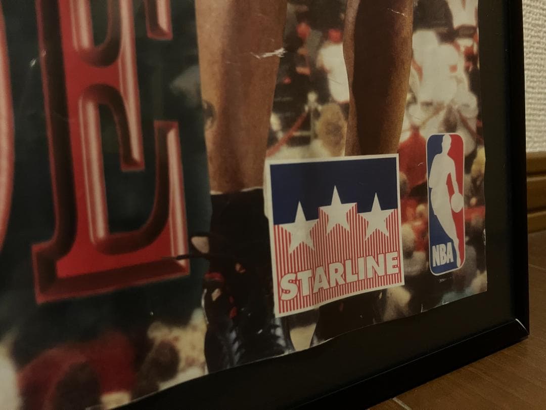 97年★NBA公式「STARLINE」ジョーダン BULLS ブルズ ポスター