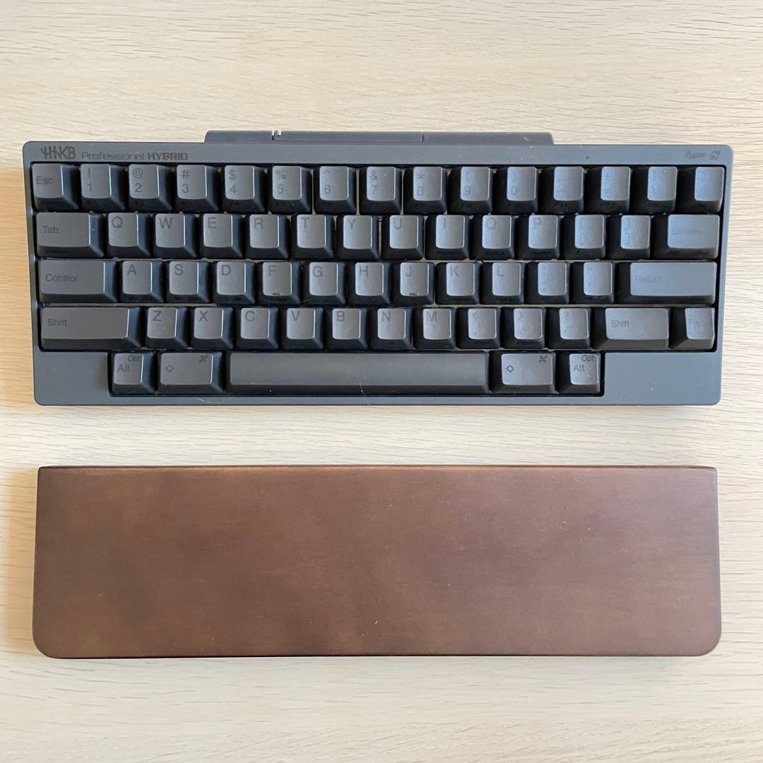 HHKB HYBRID Type-S 英語配列 墨 + パームレスト・カバー付