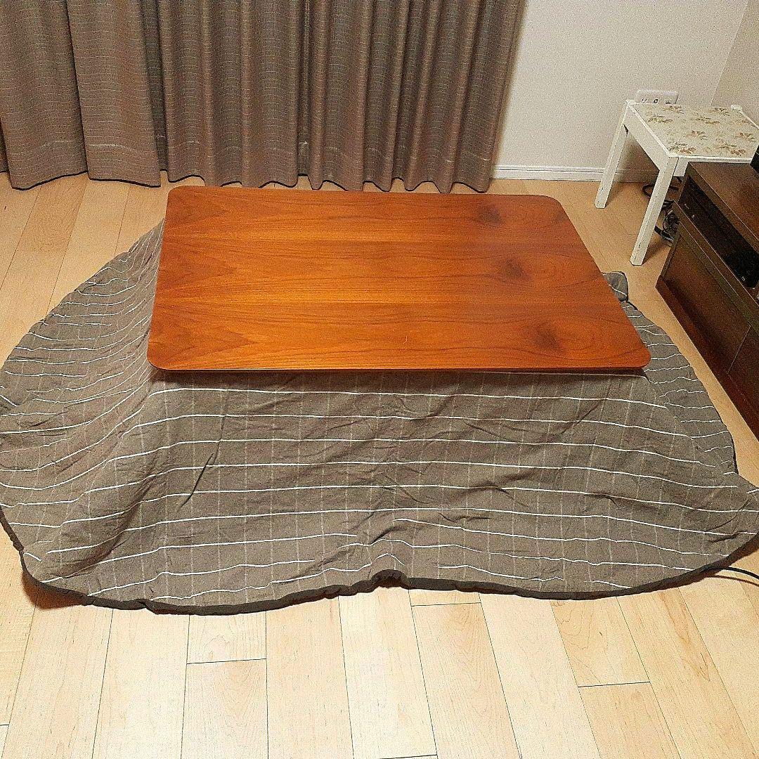 【かっちゃんさん専用】こたつ 約105cmx 75cm 無印良品こたつ布団付き