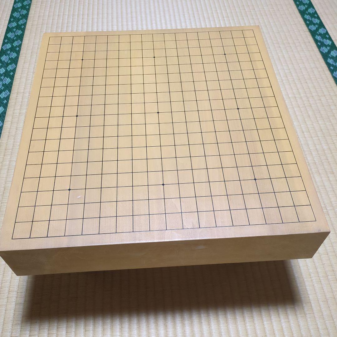 木製囲碁盤 碁石付
