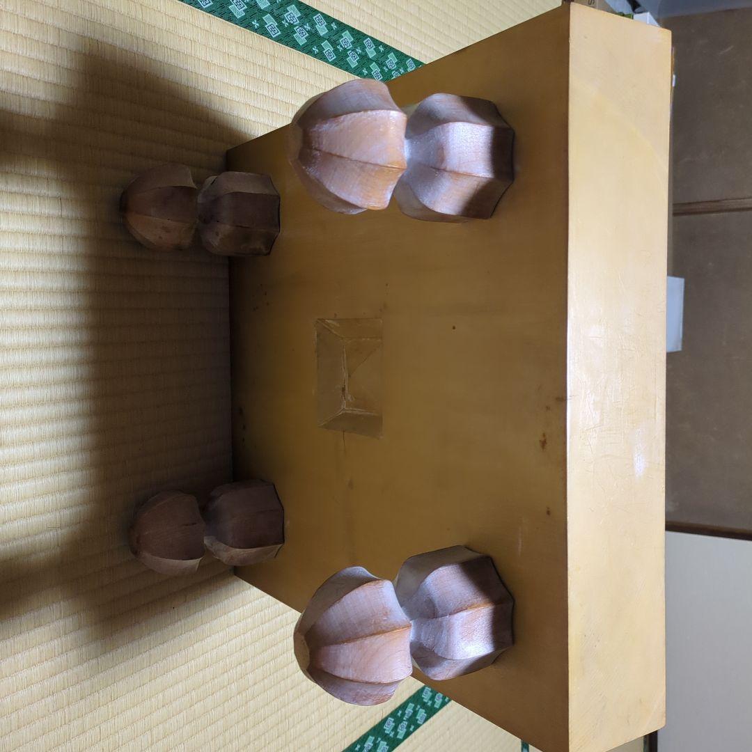 木製囲碁盤 碁石付