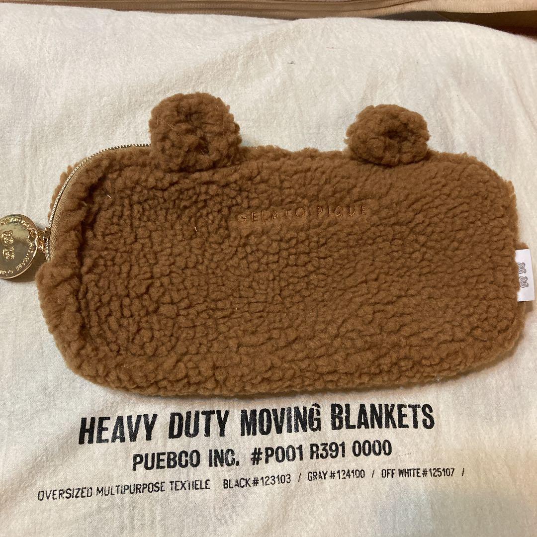 ポーチ　ジェラートピケ　あつまれ動物の森　もこもこ　スイッチ