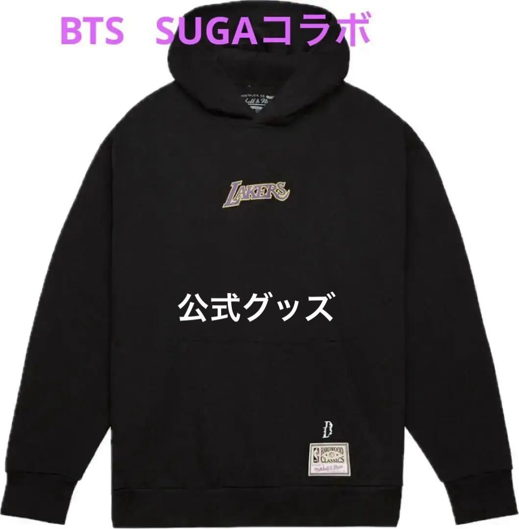 BTS SUGA COLLAB HOODIE LAKERS サイズL