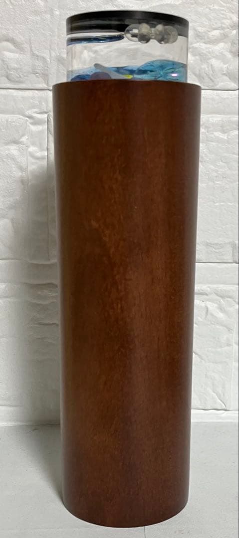 万華鏡　木製 ウッド　デザイナー作品　オイル ジェル タイプ