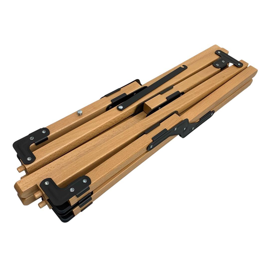 【開封・未使用】TOMOUNT ウッドロールトップテーブル ロールテーブル