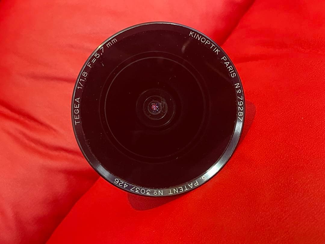 5.7/1.8 TEGEA Kinoptik Super16 対応 アリマウント