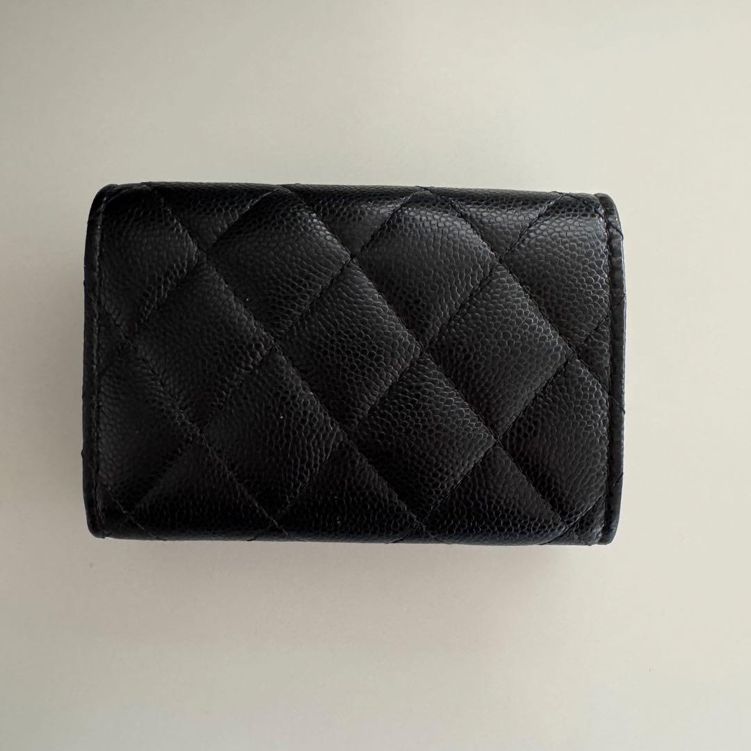 【新品】CHANEL スモール ウォレット ブラック