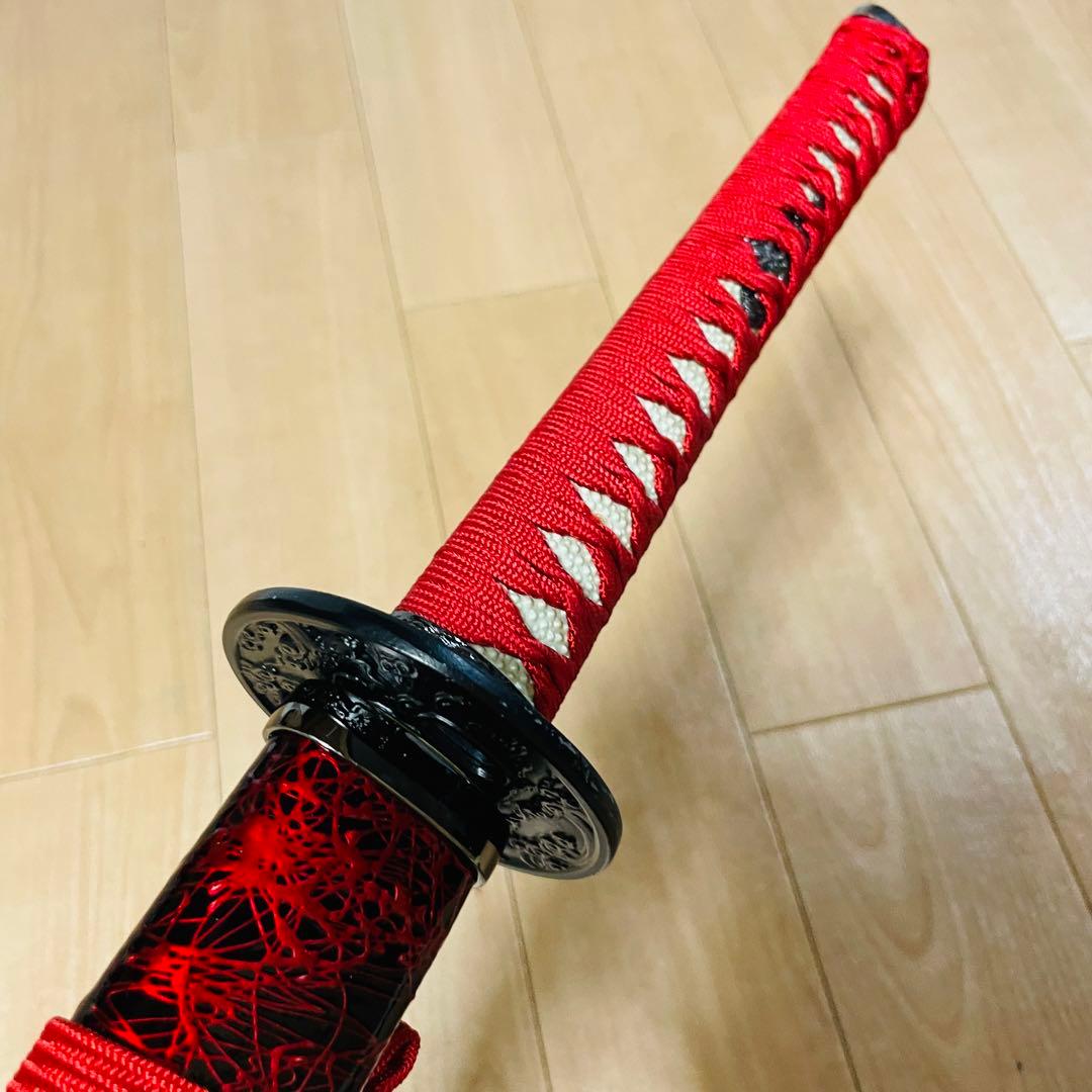 模造刀 日本刀　赤　赤雲 美術刀 刀