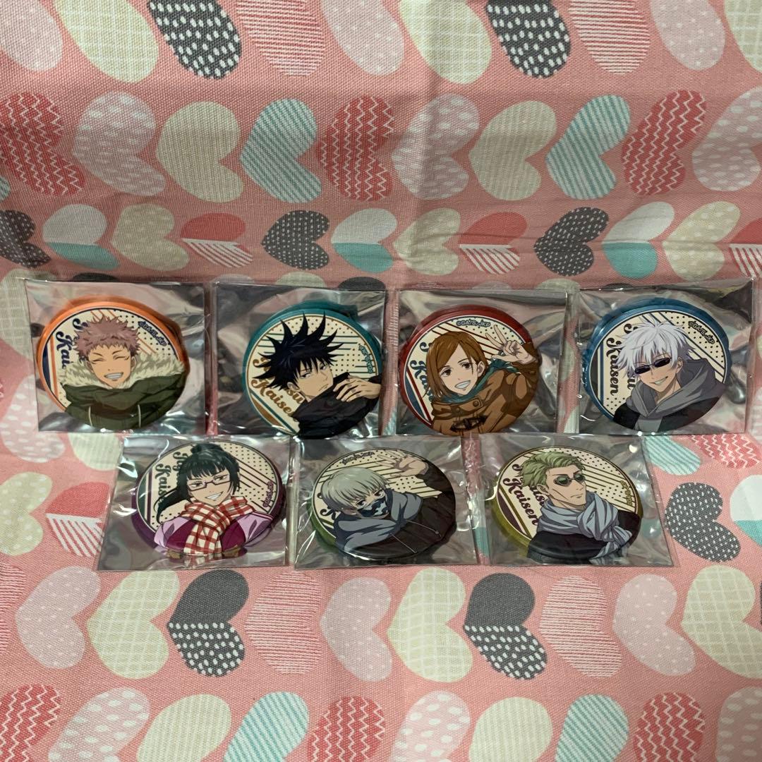 呪術廻戦 ドンキホーテ 冬服ver. 缶バッジ コンプリートセット